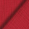 GOTS Musliini-/kaksikerroksinen kangas | Tula – bordeauxin punainen,  thumbnail number 5