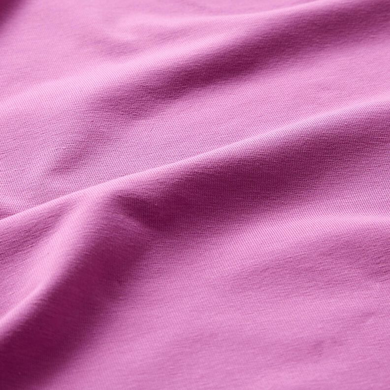 Puuvillajersey Medium Yksiv&auml;rinen &ndash; punalila,  image number 4