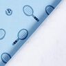 French Terry Kesäcollege Retro Tennis  | PETIT CITRON – vaaleansininen,  thumbnail number 7