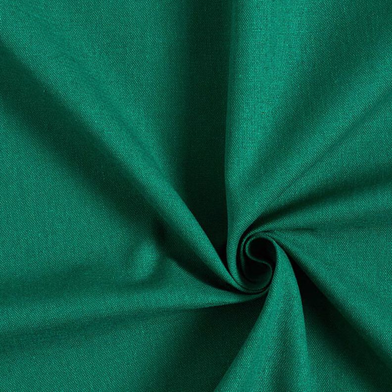 Viskoosi-pellavasekoite Yksivärinen – vihreä,  image number 1