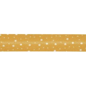 Vinonauha Tähdet Luomupuuvilla [20 mm] – sinappi, 