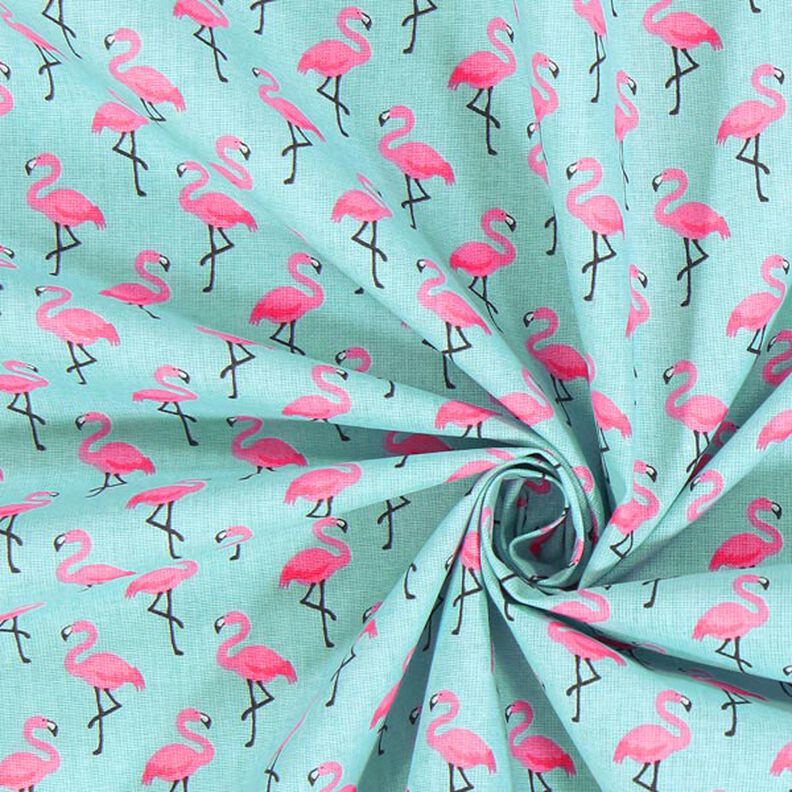 Pinnoitettu puuvilla Flamingo,  image number 2