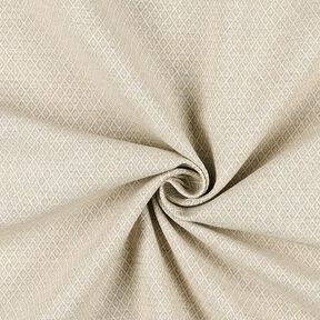 Huonekalukangas Jacquard Miniruutu &ndash; beige, 