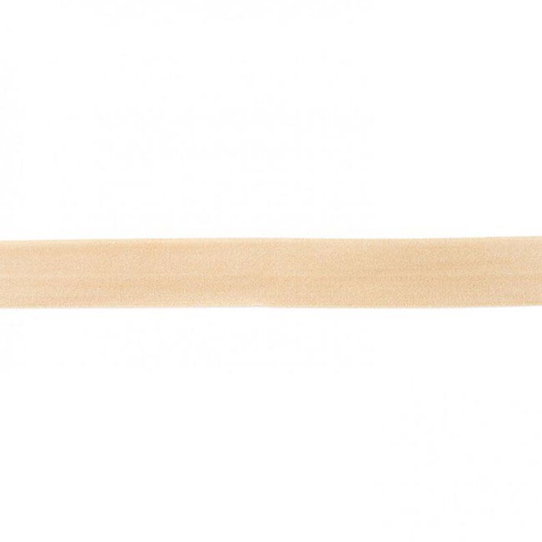 Joustava kanttausnauha  matta [20 mm] – beige,  image number 1