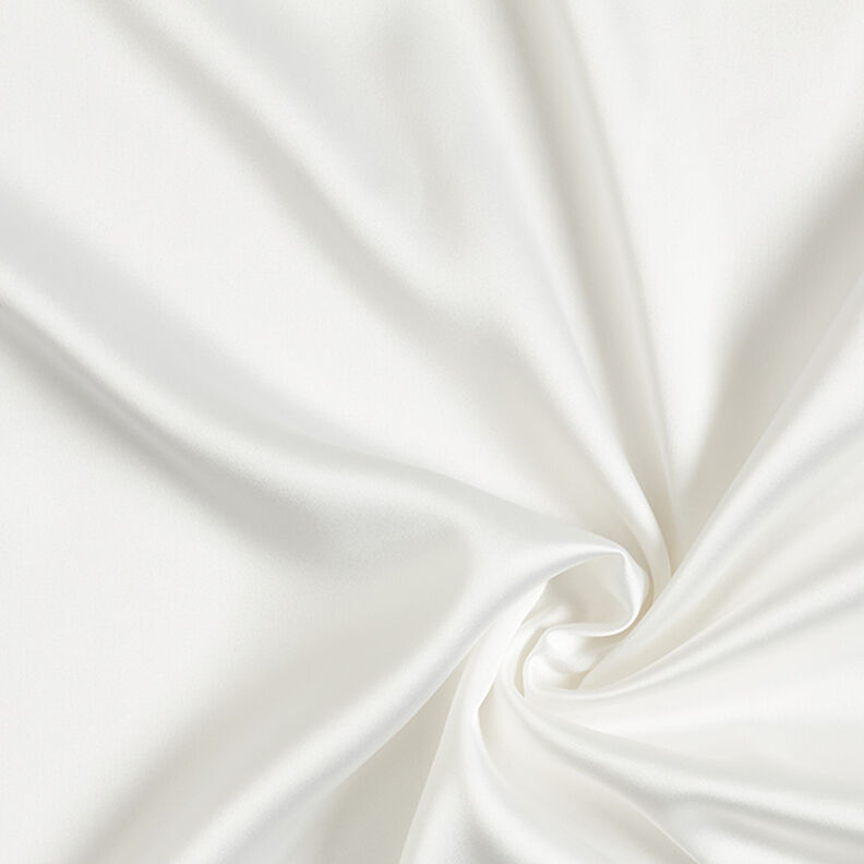 Polyesterisatiini Yksivärinen – valkoinen,  image number 1