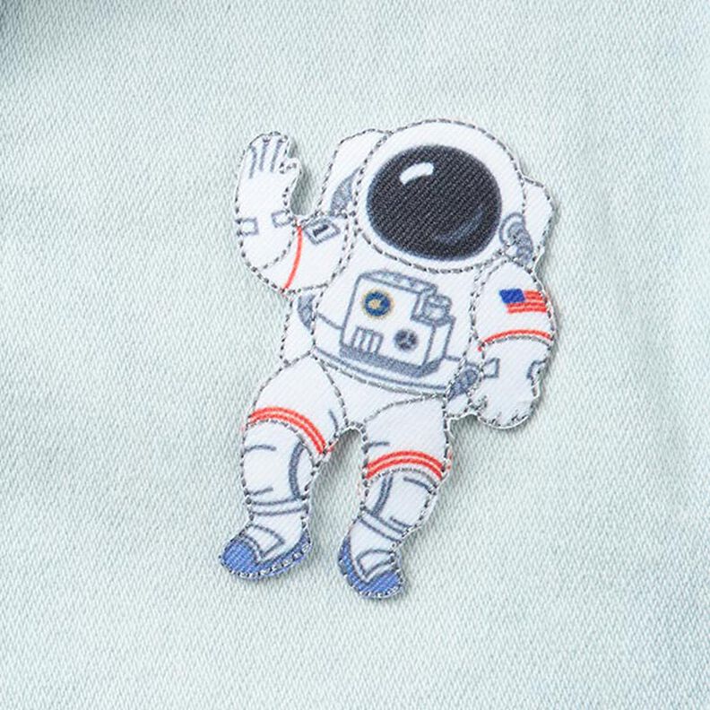 Kangasmerkki Astronautti [4 x 6,5 cm],  image number 2