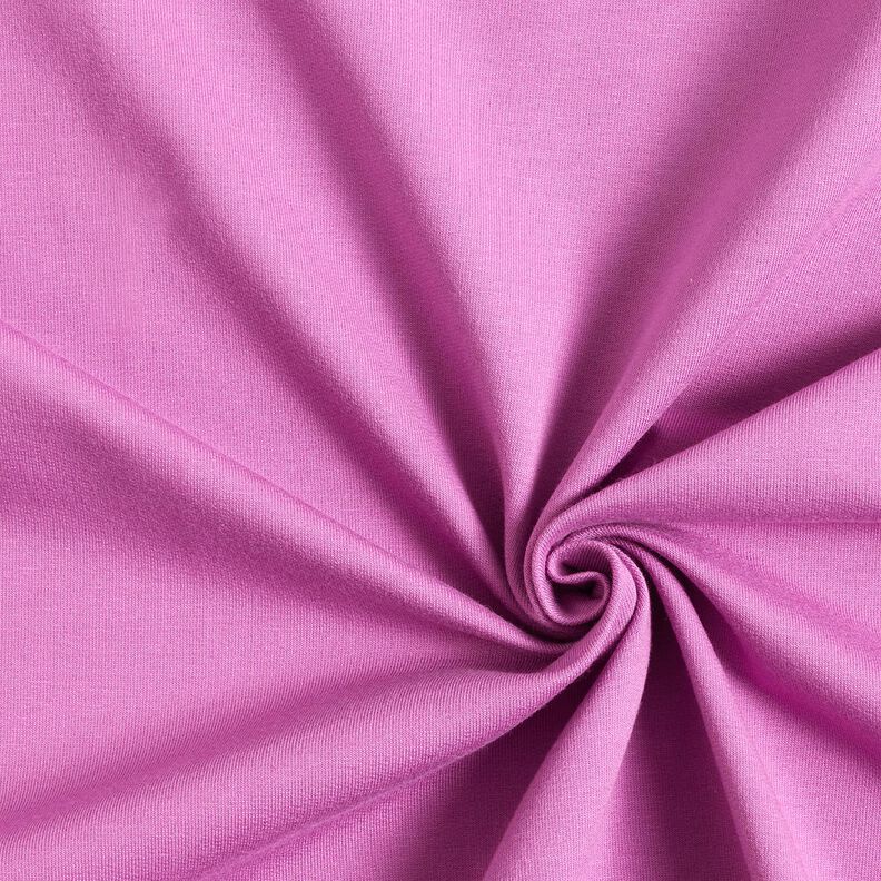 Kevyt French Terry Yksivärinen – punalila,  image number 1