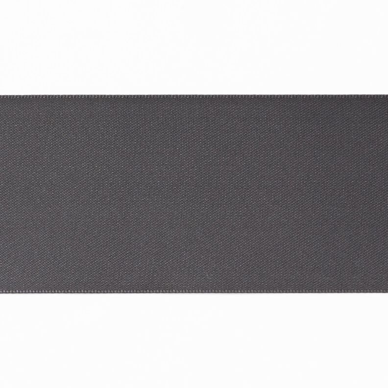Satiininauha [50 mm] – tummanharmaa,  image number 1
