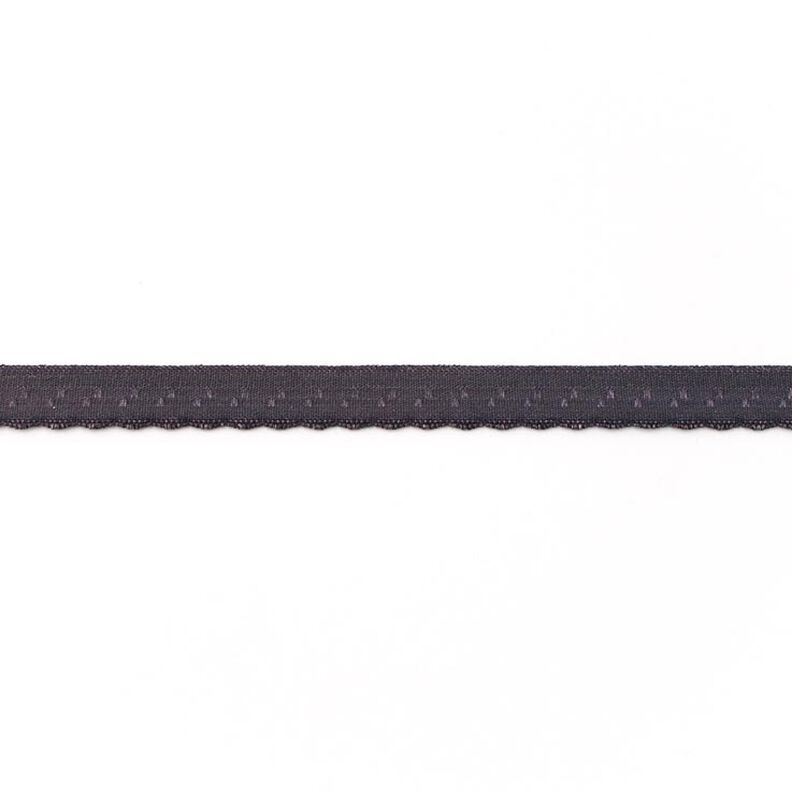 Joustava kanttausnauha Pitsi [12 mm] – tummanharmaa,  image number 1
