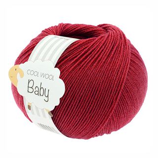Cool Wool Baby, 50g | Lana Grossa – bordeauxin punainen, 