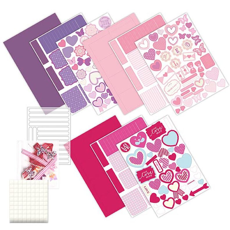 Pop up -laatikkosarja Rakkaus [ 3kpl ] – pink/roosa,  image number 2