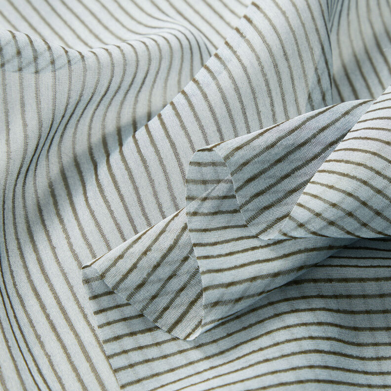 Silkkisifonki Kapeat raidat – vaaleansininen/tummanharmaa,  image number 3