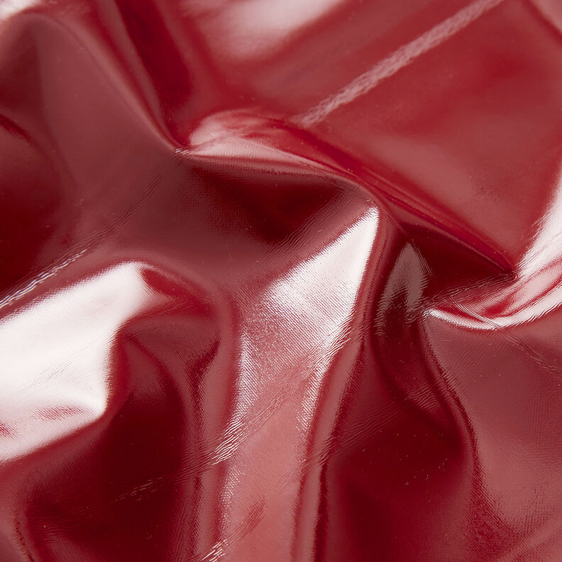 Kiiltonahkajäljitelmä Yksivärinen – bordeauxin punainen,  image number 2