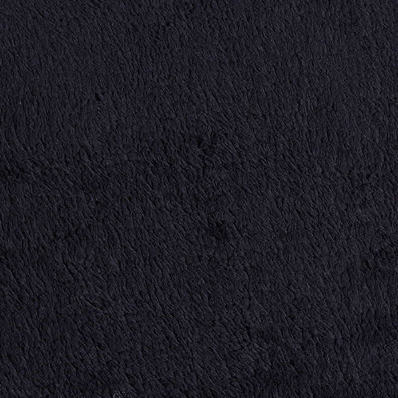 Puuvillainen sherpa Yksivärinen – musta,  image number 1