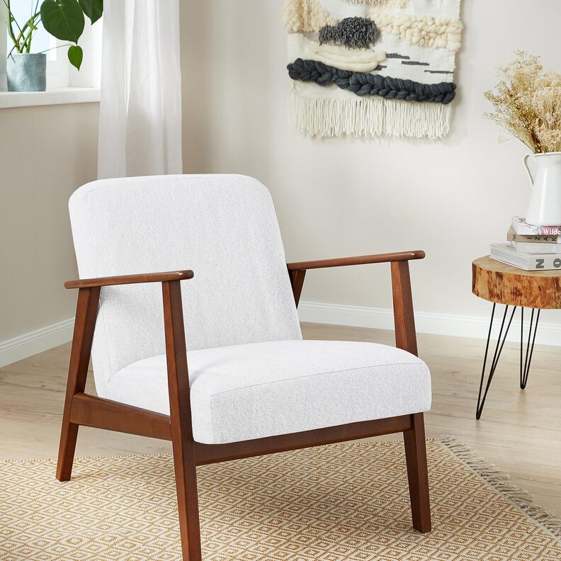 Verhoilukangas Lampaannahkatyyli – valkoinen,  image number 6