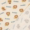 Puuvillajersey Leijona | Poppy Fabrics &ndash; vaalea beige/vaaleanruskea,  thumbnail number 4