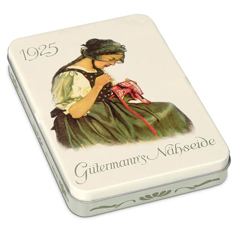 Nostalgialaatikko 1925 Ompelulankasetti Yleislanka [ 100m | 8 kpl | 13 x 9 x 2 cm ] | Gütermann,  image number 4