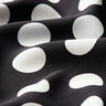 Kreppikangas Polka Dots [2,5 cm] – musta,  thumbnail number 2