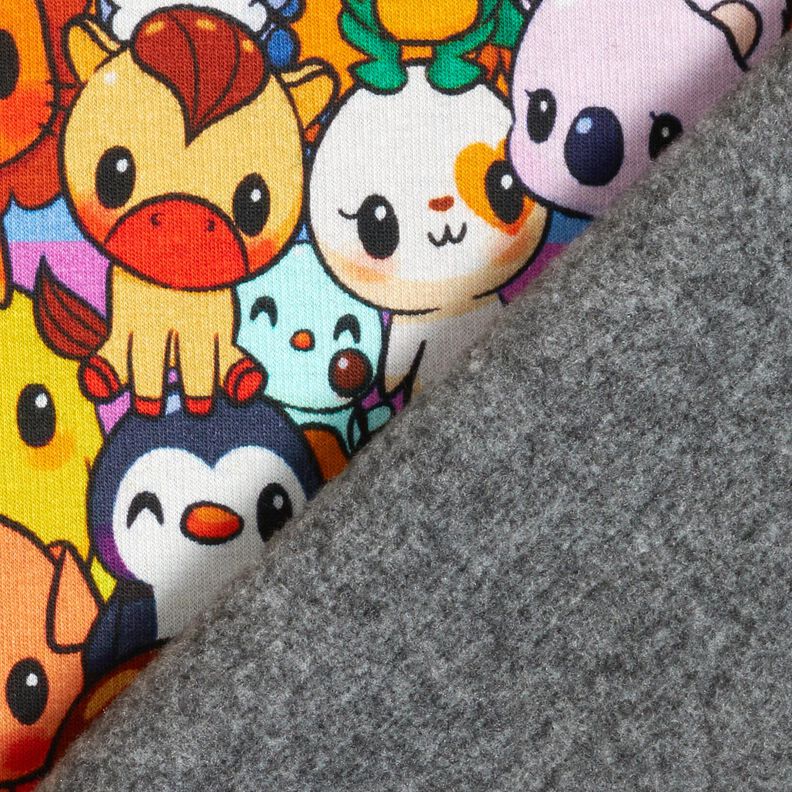 Alpenfleece S&ouml;p&ouml; el&auml;inten vilin&auml; Digitaalipainatus &ndash; sitruunankeltainen,  image number 4