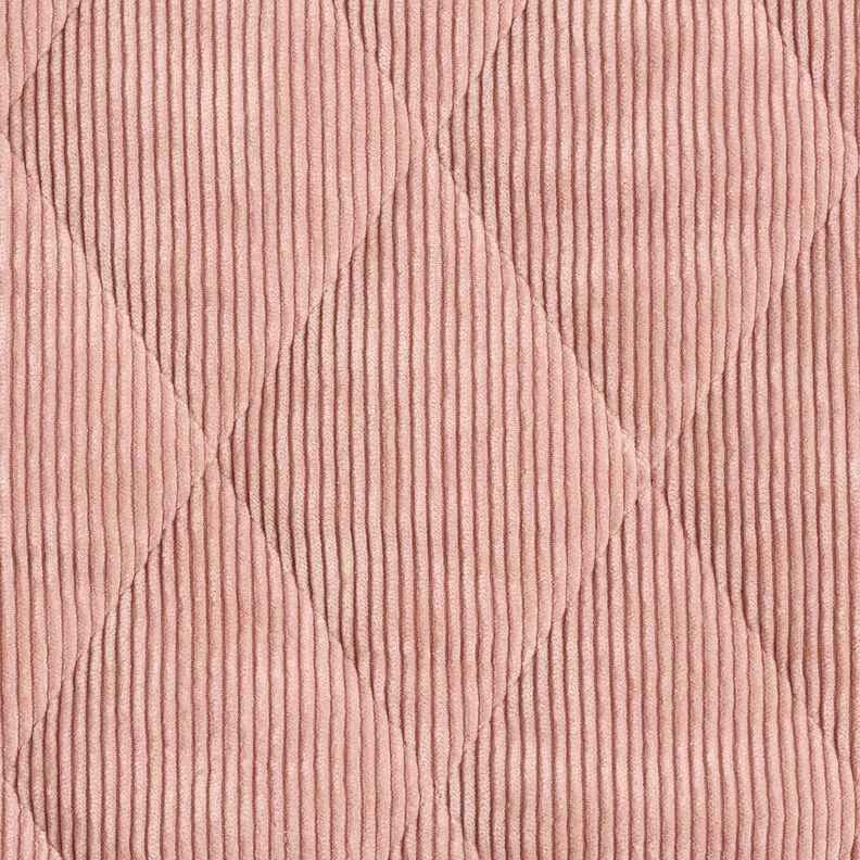 Tikkikangas Vakosamettikangas vinoneliökuviollisella kääntöpuolella – vanharoosa,  image number 1