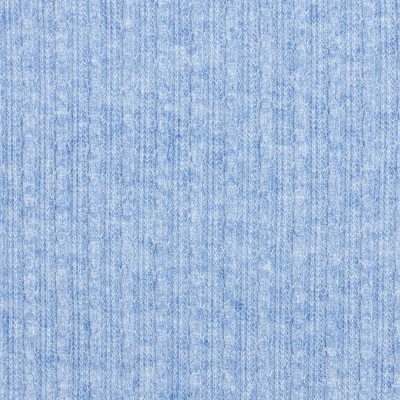 Neulekangas Palmikkokuvio Meleerattu – vaalea farkunsininen,  image number 1