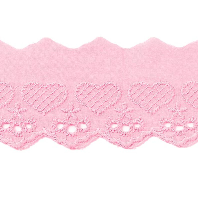 Koristeköynnöspitsi Sydän [50 mm] - roosa,  image number 1