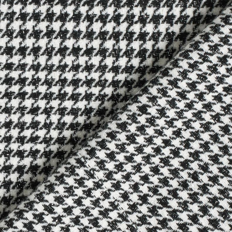 Takkikangas Villasekoite Kimalteleva kukonaskel – musta/villanvalkoinen,  image number 4