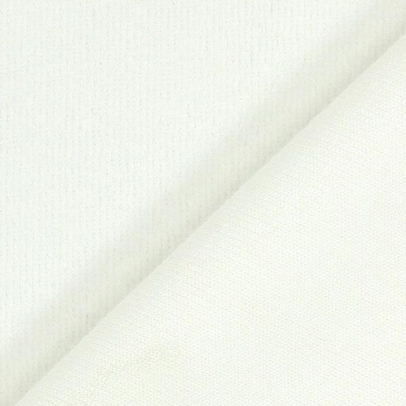 Nicki-kangas yksivärinen – villanvalkoinen,  image number 3