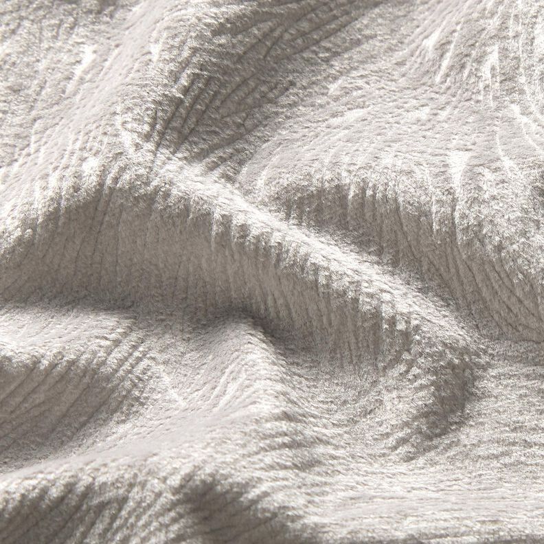 Sisustussametti Abstraktit oksat &ndash; hopeanharmaa,  image number 2