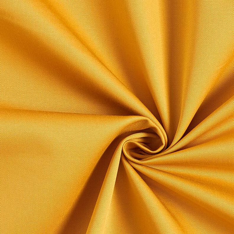 Puuvillatoimikas Yksivärinen – sinappi,  image number 1