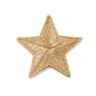 Kangasmerkki Tähti – kultainen metallic,  thumbnail number 1