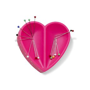 Magneettineulatyyny Sydän [ Mitat:  80  x 80  x 26 mm  ] | Prym Love – pink, 