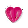 Magneettineulatyyny Sydän [ Mitat:  80  x 80  x 26 mm  ] | Prym Love – pink,  thumbnail number 1