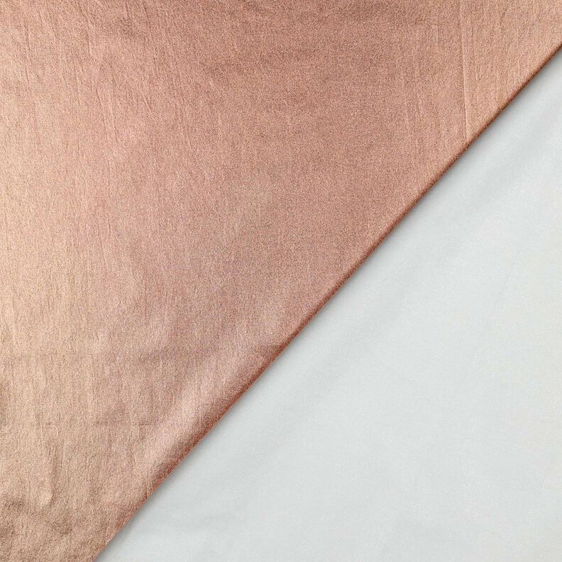 Puuvillapopliini metalliviimeistely Yksivärinen – ruusukulta metallic,  image number 3