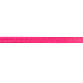Joustava kanttausnauha  kiiltävä [15 mm] – voimakas vaaleanpunainen, 