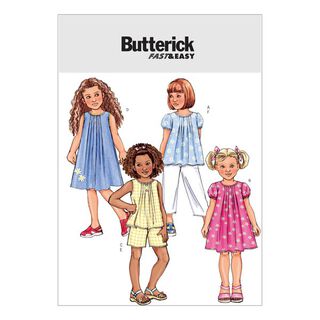 Lasten mekko, Butterick 4176|92 - 104, 