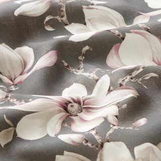 Ulkokankaat Canvas magnoliat – harmaa, 