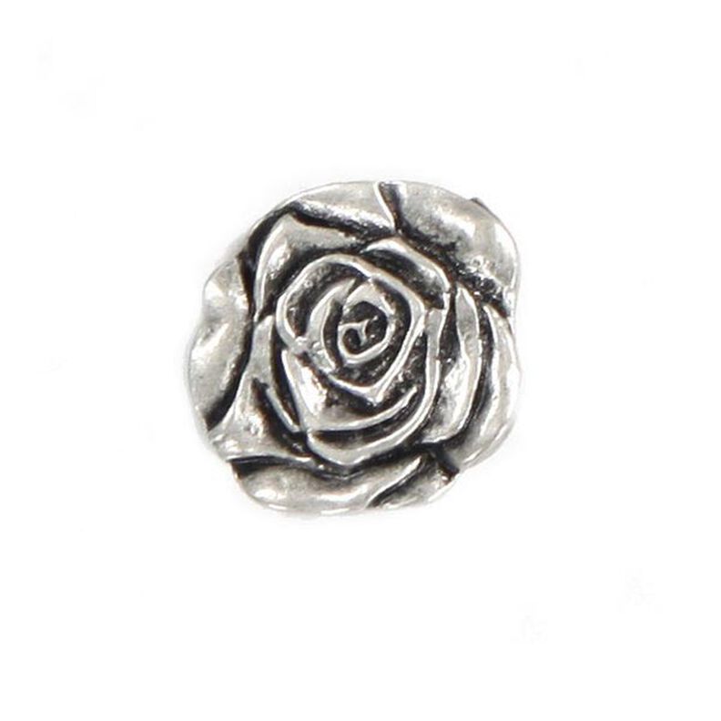 Metallinappi Rose,  image number 1