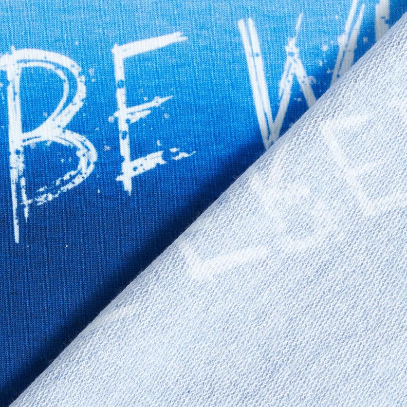 French Terry Be Wild | Glitzerp&uuml;ppi &ndash; kuninkaansininen/valkoinen,  image number 4