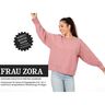FRAU ZORA Oversize-pusero, jossa leveä helmaresori | Studio Schnittreif | XS–XXL,  thumbnail number 1