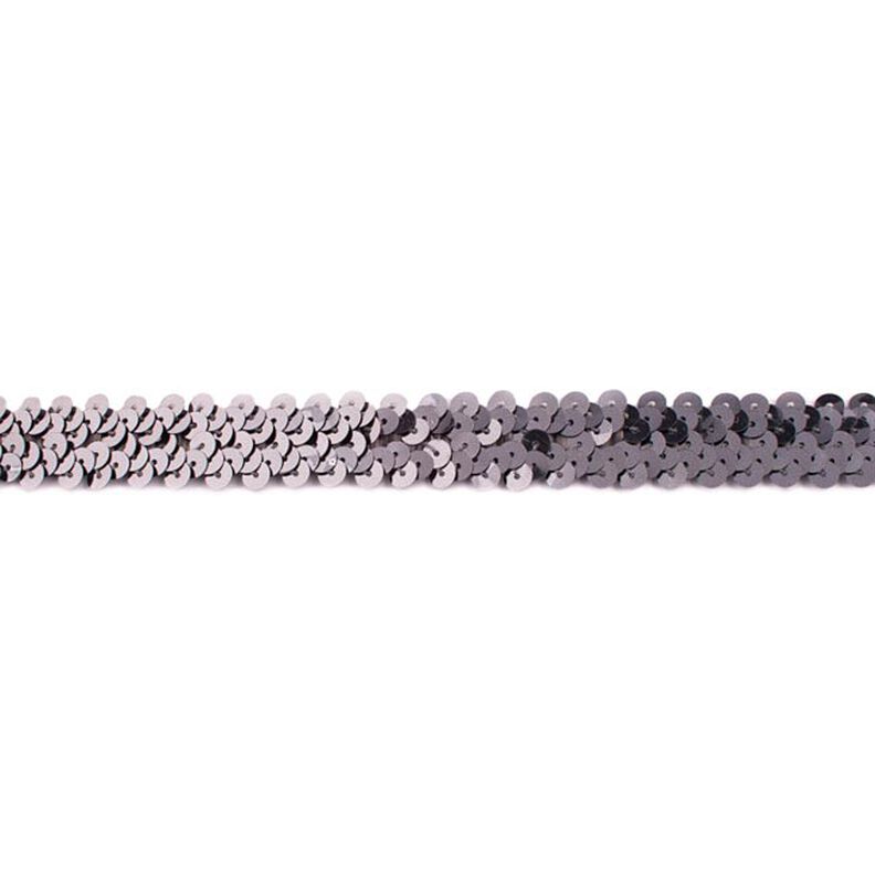 Joustava paljettinauha [20 mm] – vanha hopea metallic,  image number 1