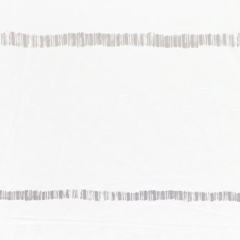 Verhokangas Voilee Herkät raidat 295 cm – silkinharmaa/norsunluu,  image number 1
