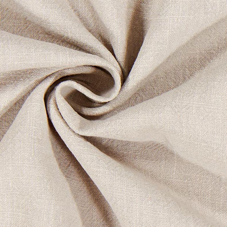 Esipesty pellavakangas – vaalea beige,  image number 2