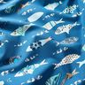 Puuvillakangas Kretonki Abstraktit kalat – sininen,  thumbnail number 2