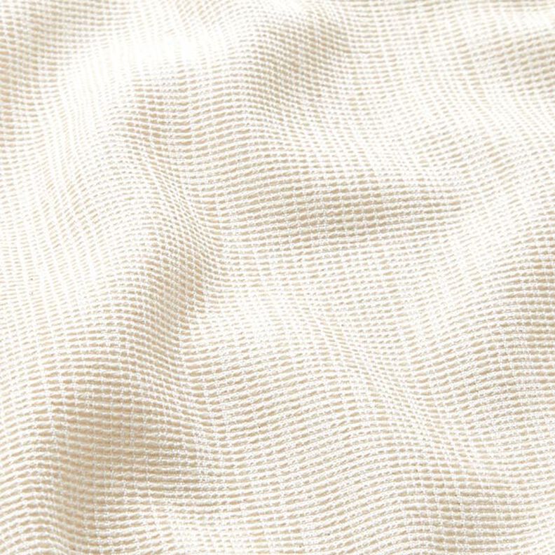 Sisustuskangas Jacquard Hillitty ribbi &ndash; kerma,  image number 2