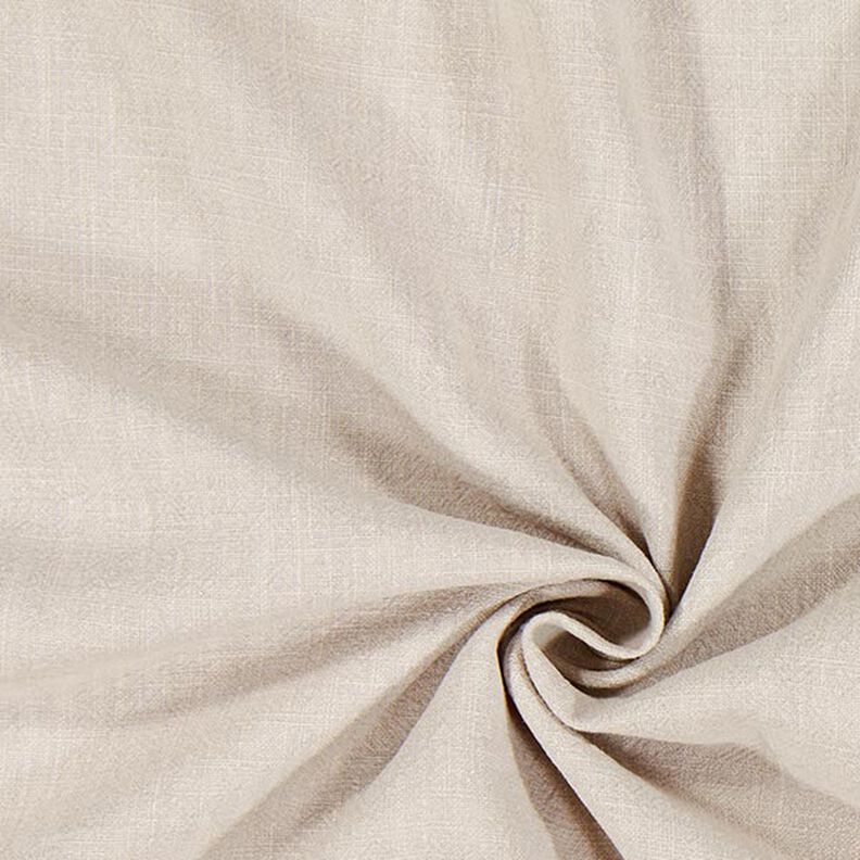 Esipesty pellavakangas – vaalea beige,  image number 1