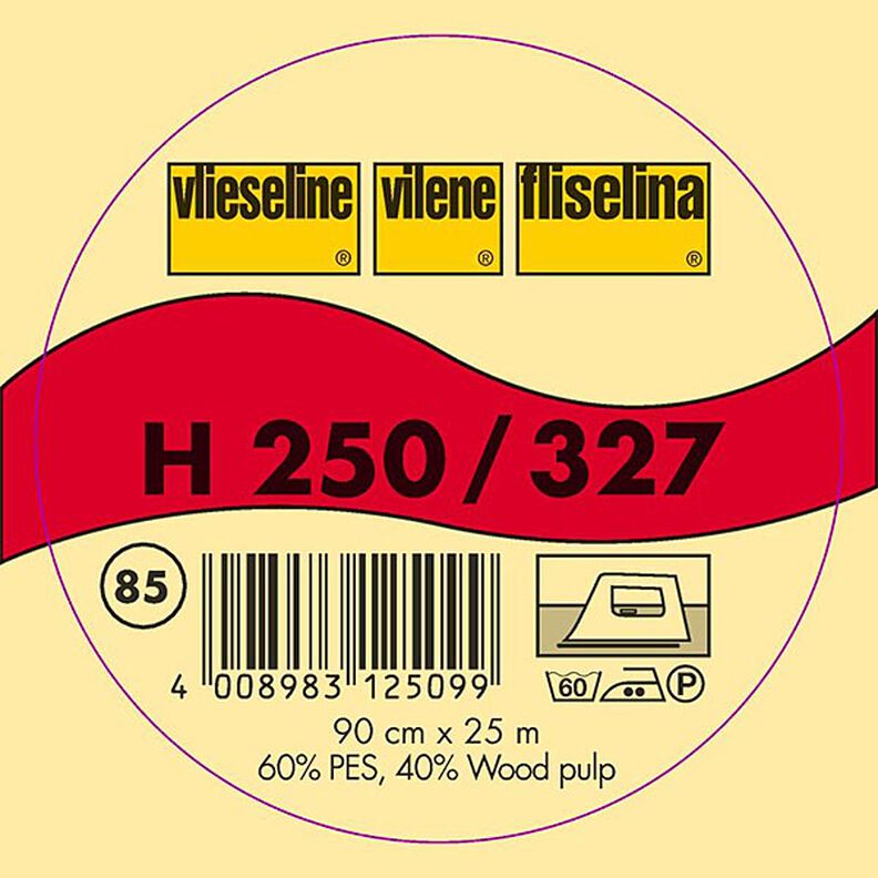 H 250 Silitettävä kangasvahvike | Vlieseline – antrasiitti,  image number 2
