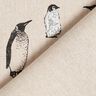 Sisustuskangas Puolipanama Pingviinit – luonnonvärinen,  thumbnail number 6