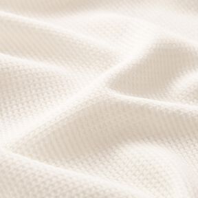 Vohvelijersey Yksivärinen – villanvalkoinen | Loppupala 60cm, 