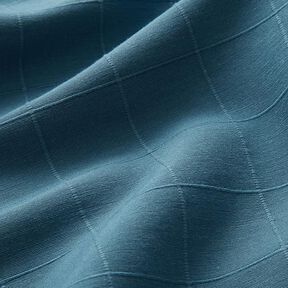 Sisustuskangas Ristikkoruutu Kierrätetty – kirkas petrooli, 